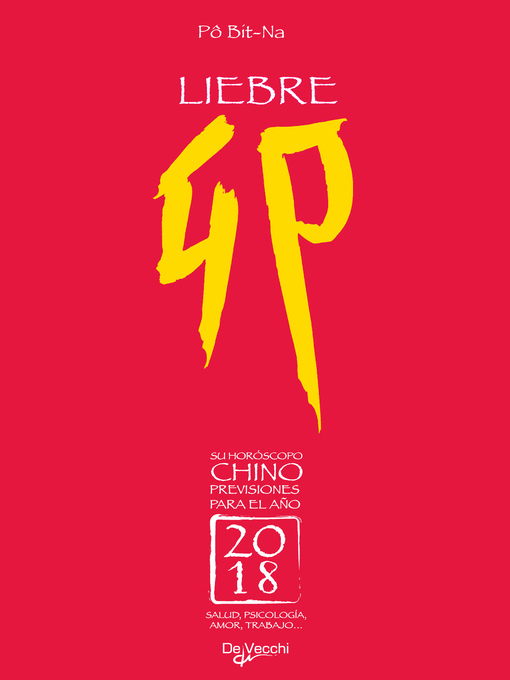 Title details for Su horóscopo chino. Liebre by Pô Bit-Na - Wait list